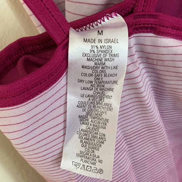 ALO Yoga Air Land Ocean Pink and Purple Ombre Tank Top - Picture 6 of 6